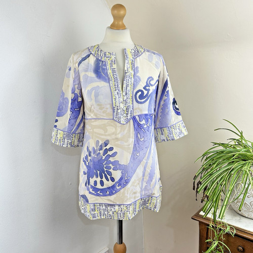 Rena lange silk blouse top - rena,