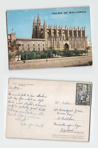 Postcard palma mallorca - de,