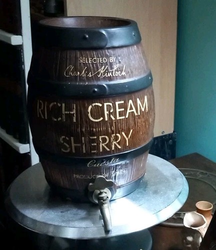 Rich cream sherry - sherry, pottery