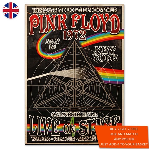 Pink floyd music poster - pink,
