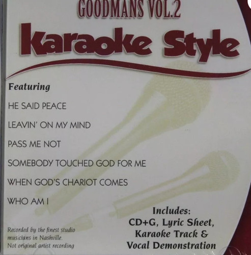 Goodmans vol karaoke style - vol,