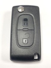 RFC 2 button flip key case for Fiat Scudo 2007 - 2016 remote fob HU83 blade