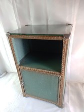 Vintage Bedside Cabinet Glass
