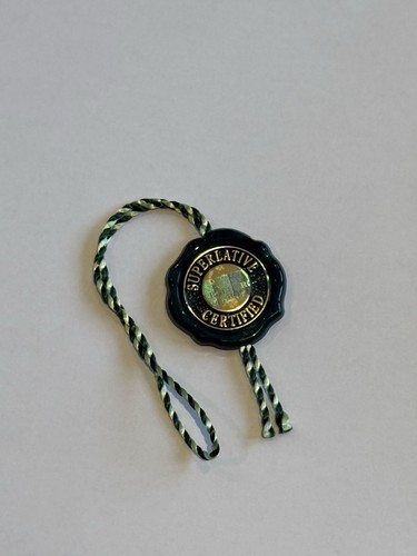 Rolex green seal swing tag - green,
