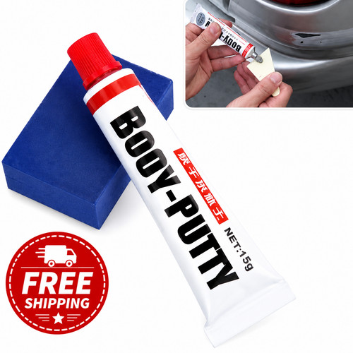 Auto car body putty scratch - car,