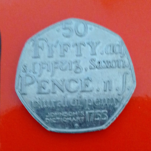 Elizabeth 2005 50p coin - ii,