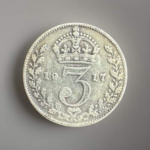 Great britain 1917 silver - britain,