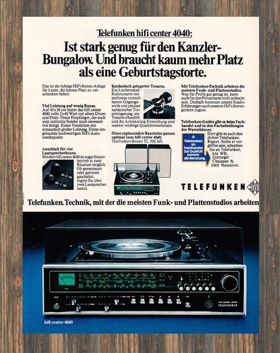 Telefunken center 4040 - center,