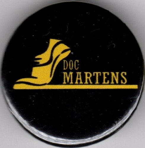 Doc martens pin button badge - martens,