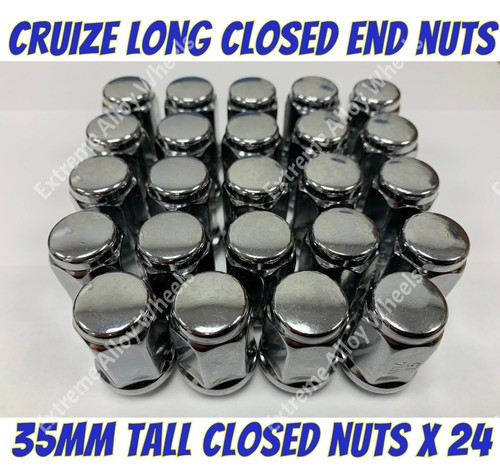 Alloy wheel nuts 35mm - wheel, tall