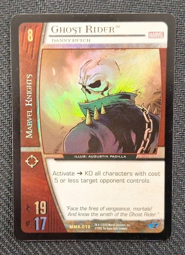 System tcg ghost rider - tcg,