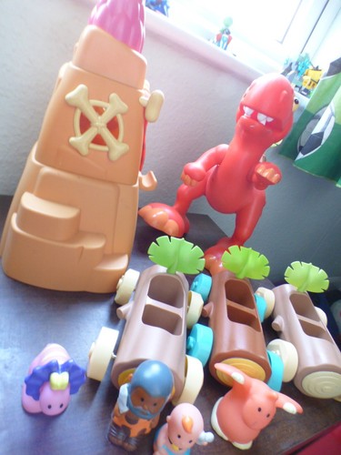 Elc happyland dino - dino, playset