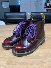 Vegan Cherry Red Dr Martens