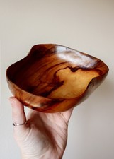 Handcarved olive wood organic - olive,