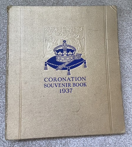 Royal coronation souvenir book - coronation,