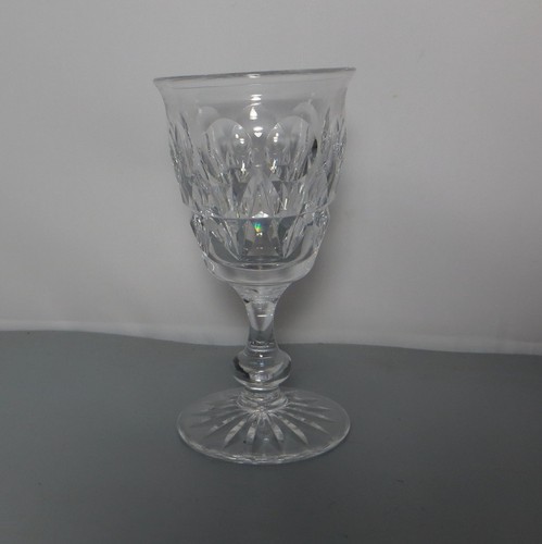 Tudor crystal cut glass - cut,