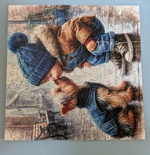 Wooden Puzzle With A Selection