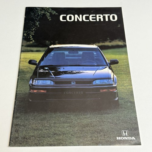 Honda concerto 24p brochure - concerto, /