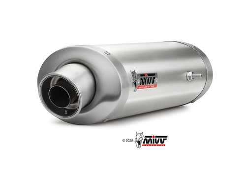 Terminal muffler mivv oval - muffler,