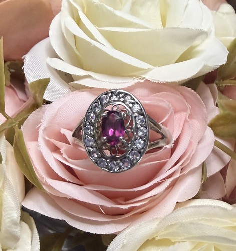 Vintage natural garnet - natural,