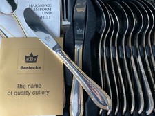Bestecke Solingen Cutlery Gold Plated