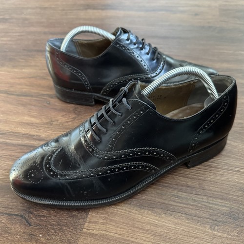 Barker mens leather brogue - barker,