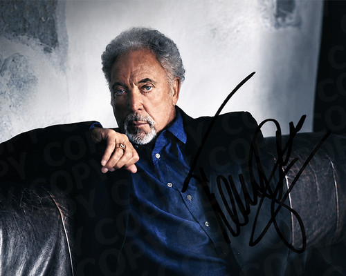Tom jones 10x8 - 10x8, signed