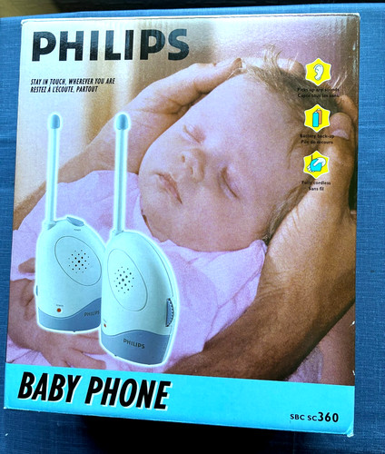 Vintage philips sbc sc360 baby - vintage,