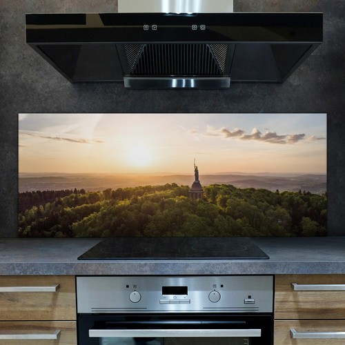 Glass kitchen splashback - glass,