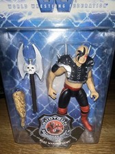 Road Warrior Hawk Vintage WWF Jakks Wresting Doom Figure Shotgun Saturday Night