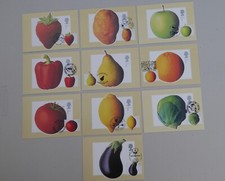 GB stamps Fun 2003 Fruit & Veg