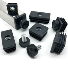 4sets Square Tube Inserts End