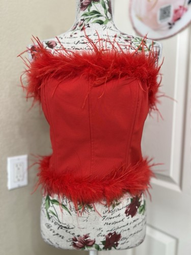 Fashion nova red top size - nova,