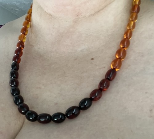 Genuine amber necklace - genuine,