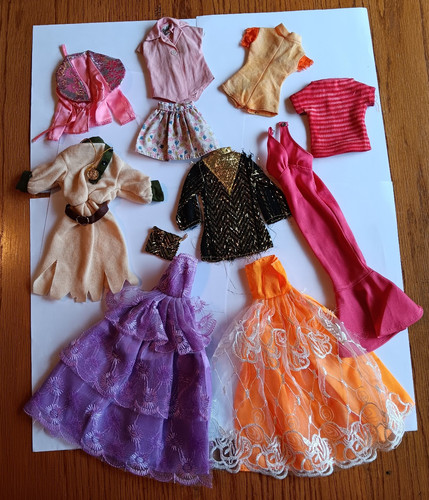 Vintage barbie doll - doll, clothing