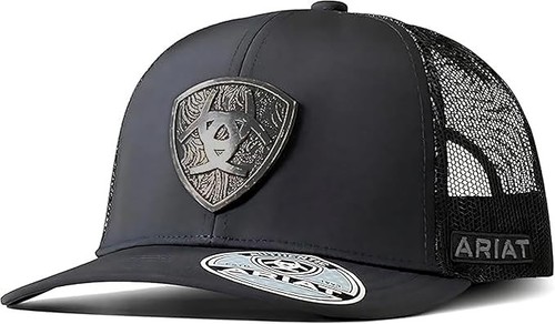 Ariat men metal shield cap - shield,
