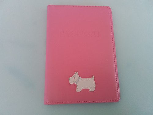 Radley leather passport - radley, cover