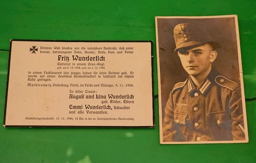 Ww2 german death card and - death,