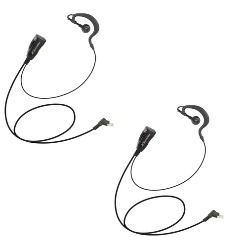 2pc braided cable earpiece - braided,