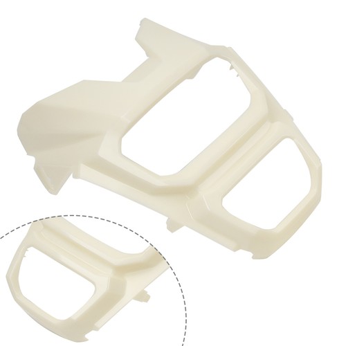 White headlight housing cover - headlight,