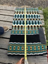 Lot Of Two(2) 34x36 Wool Western Show Trail Horse SADDLE BLANKETS