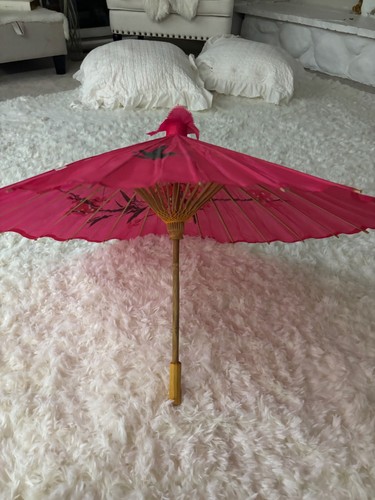 Vintage pink silk - pink, &