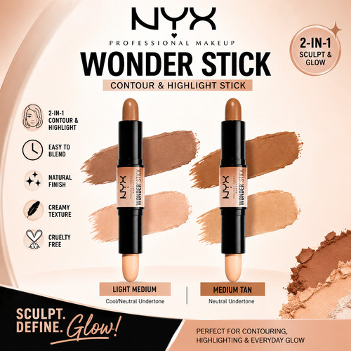 Nyx 2in wonder stick - nyx, 1