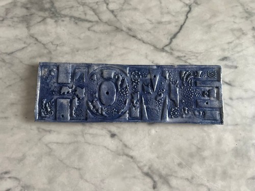Handmade ceramic home - home, relief