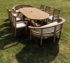 Teak Garden Furniture Set 4cm