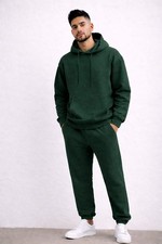 Mens Tracksuit Set Fleece