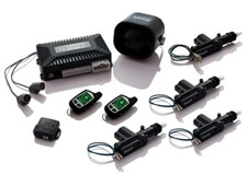 2 WAY FM TO FM  LCD CAR ALARM REMOTE ENGINE START CENTRAL LOCKING KIT ULTRASONIC