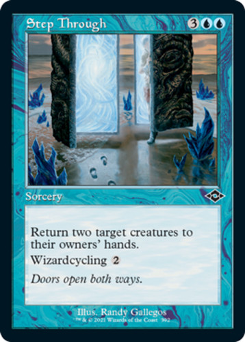 Step through foil retro - -,