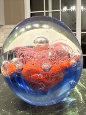 Large Art Glass Paperweight