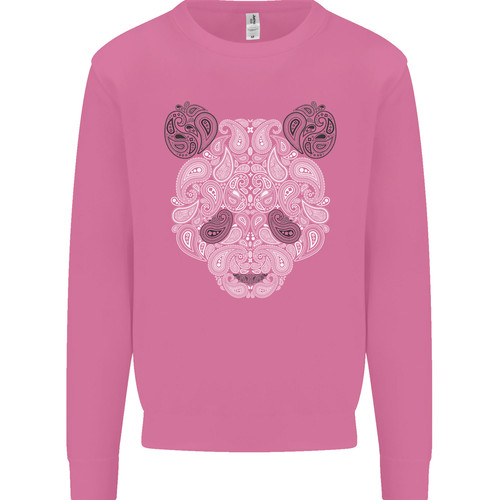 Paisley panda bear mens - panda,